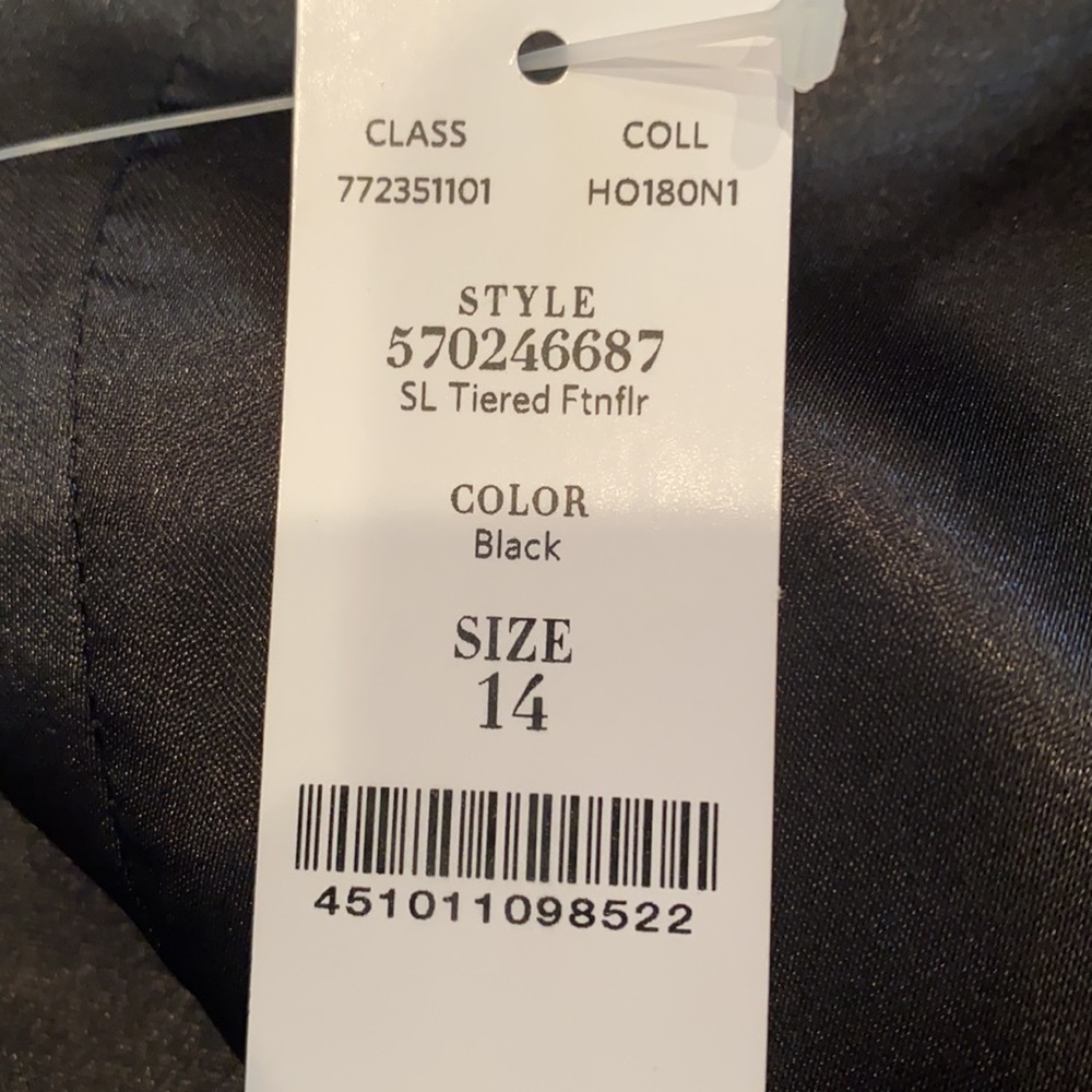 NWT Little Black Dress 14 Fit & Flare - Picture 6 of 6